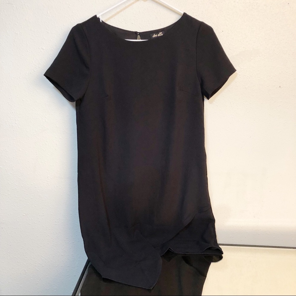 Dee Elly Black Dress NWT Sz S